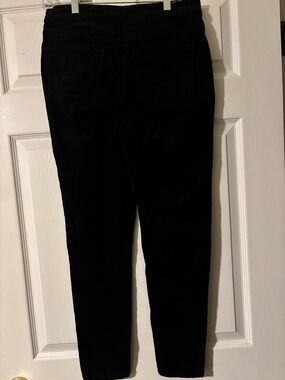 Almost Famous Black Corduroy Straight-Leg Women’s Pants